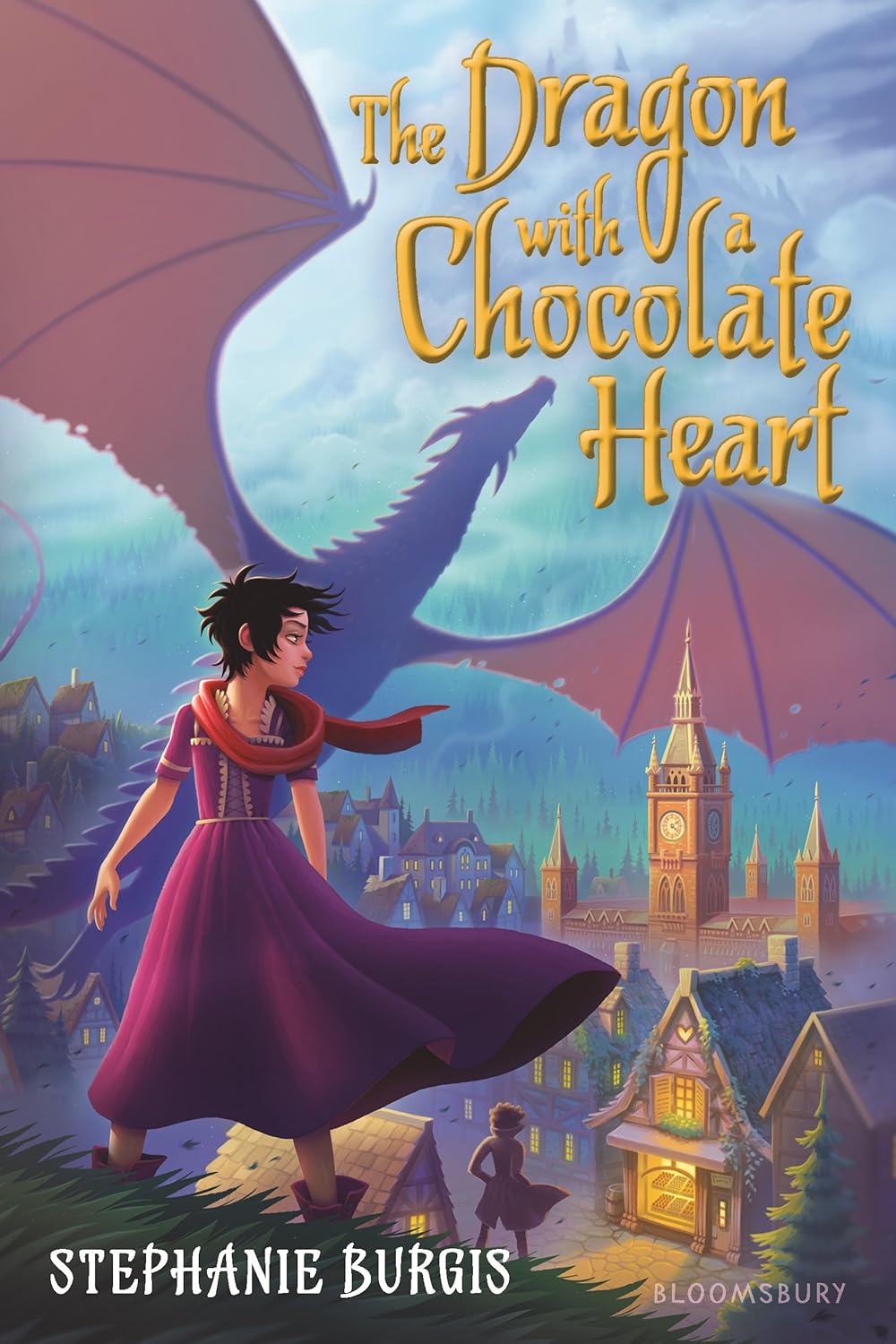 The Dragon with a Chocolate Heart cover