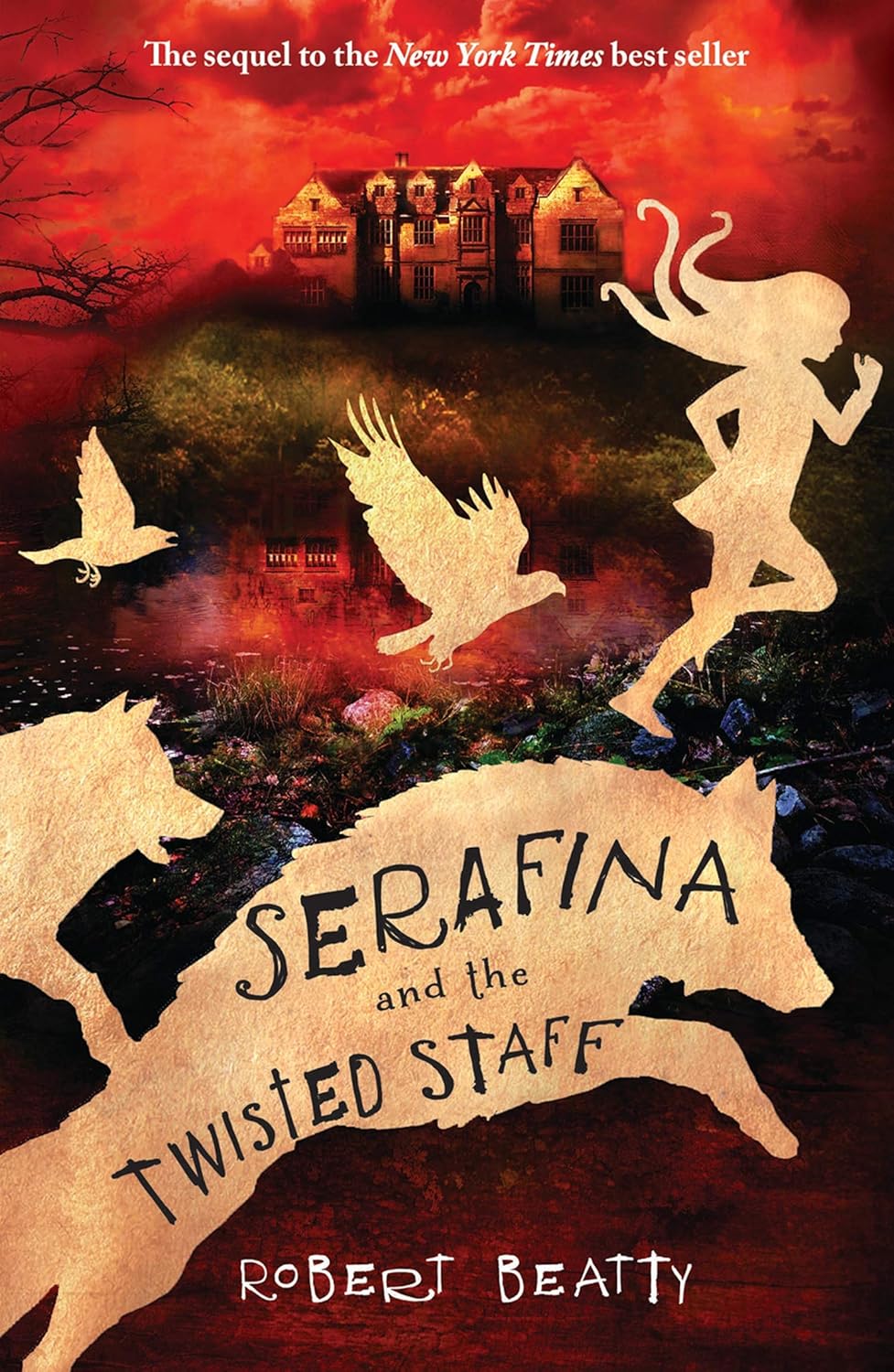Serafina and the Twisted Staff cover
