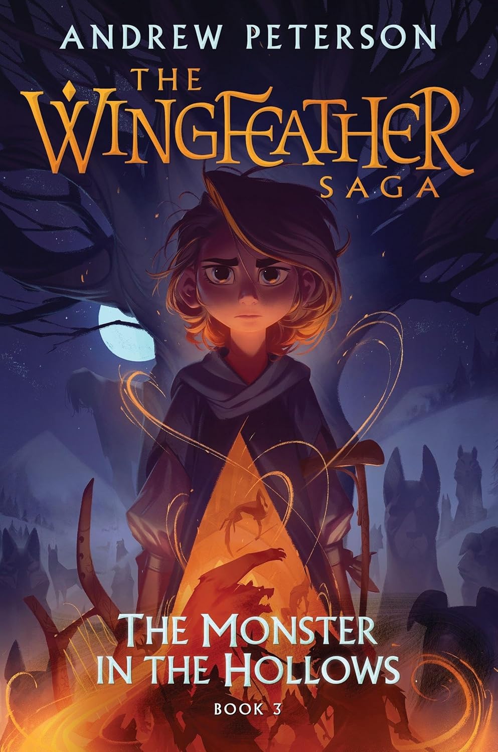 The Monster in the Hollows cover