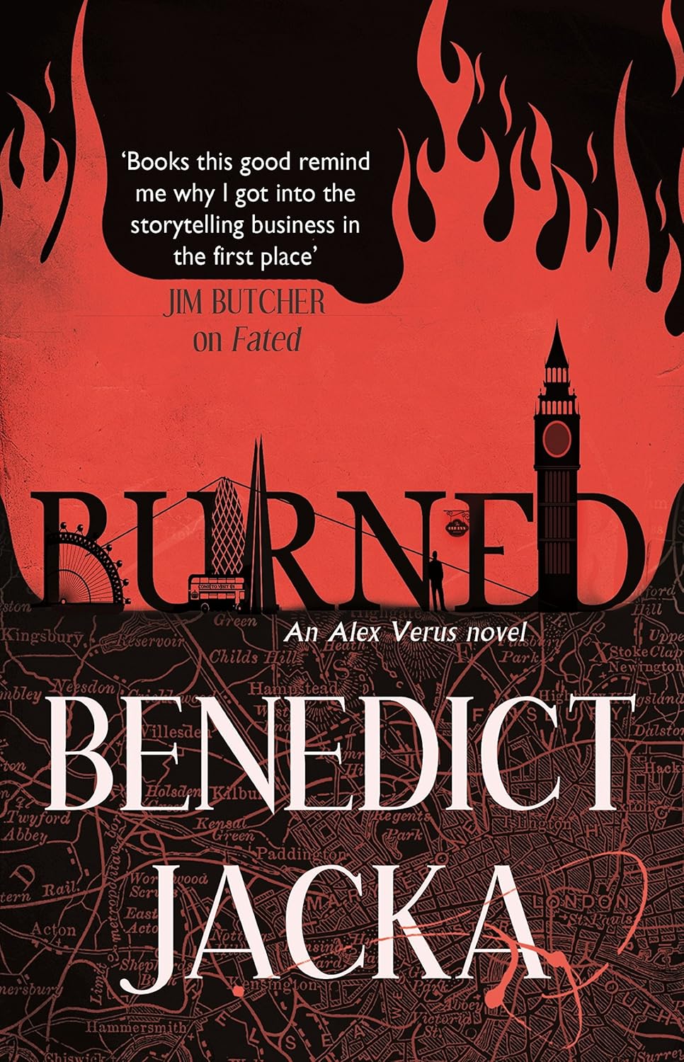 Burned by Benedict Jacka