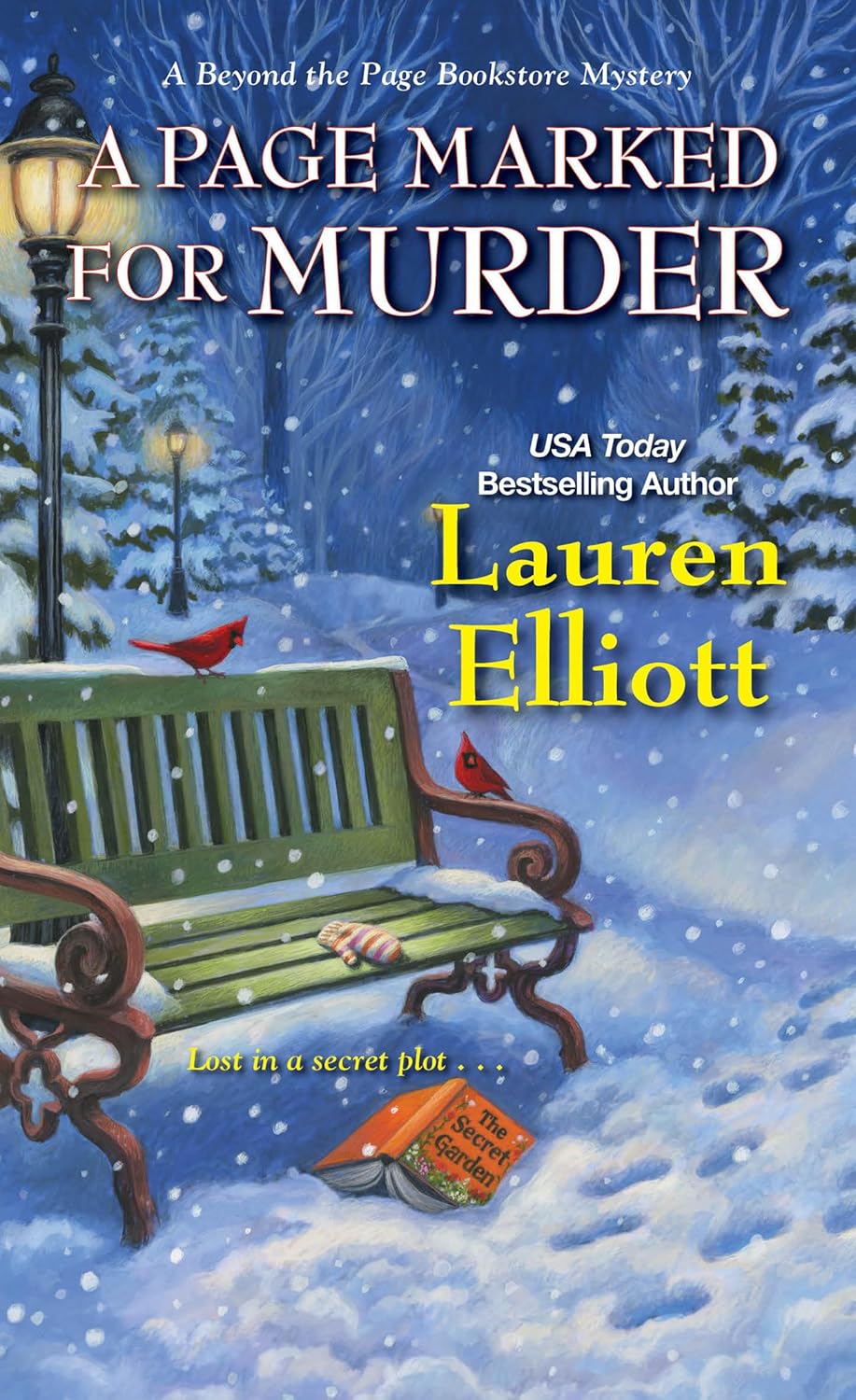 A Page Marked for Murder by Lauren Elliott