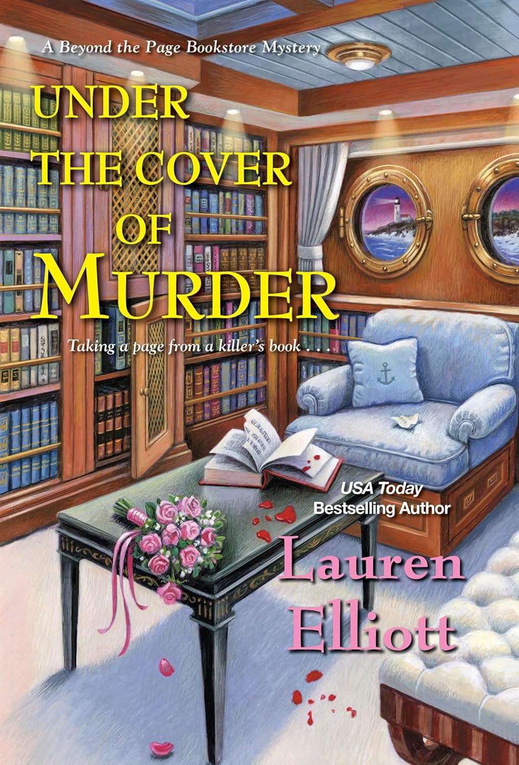 Under the Cover of Murder by Lauren Elliott